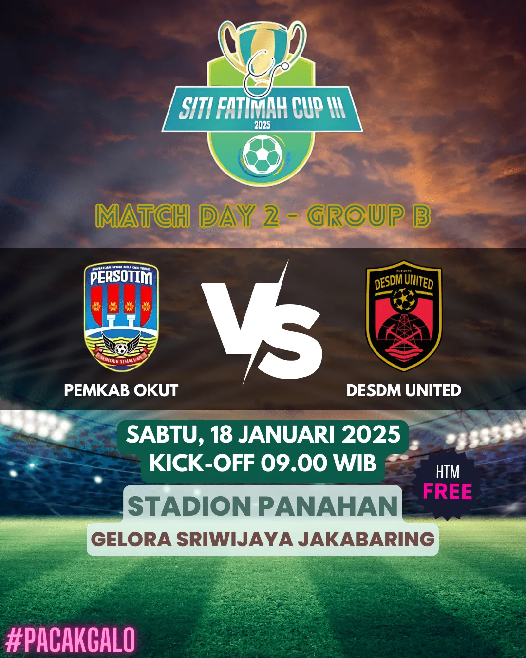 Match Day 2 Grup B Siti Fatimah Cup III 2025