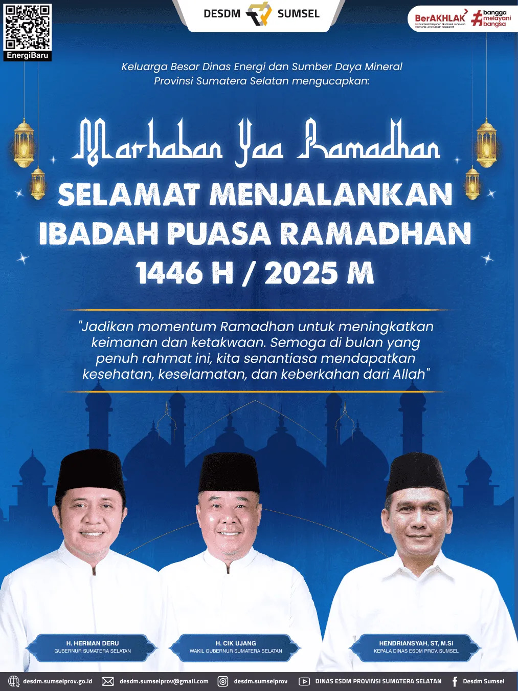 Marhaban Yaa Ramadhan!