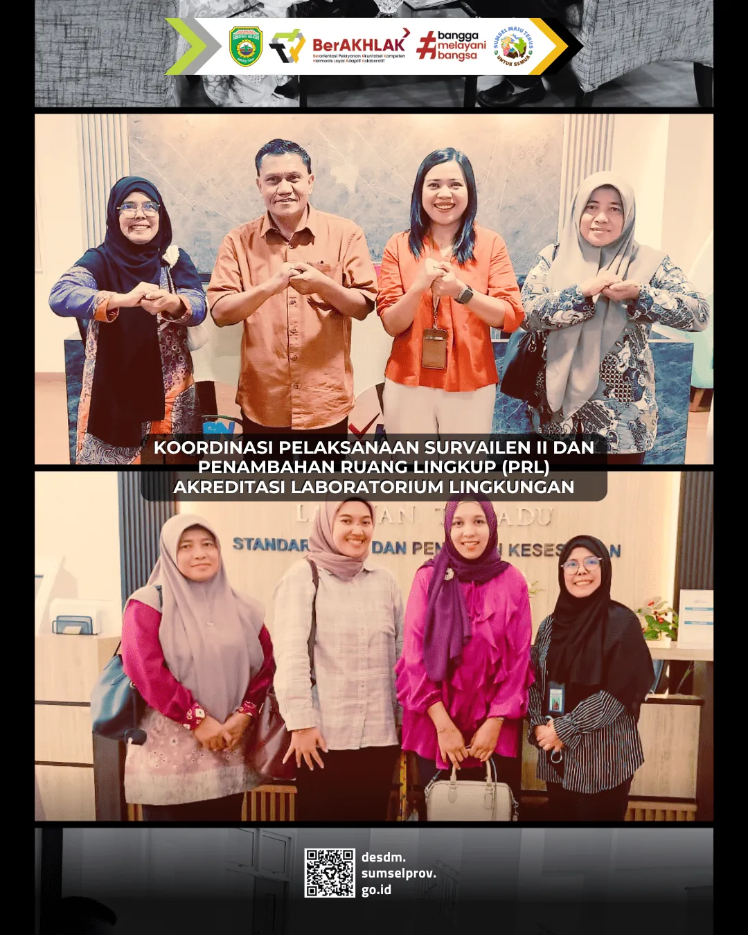 Koordinasi Pelaksanaan Survailen II dan Penambahan Ruang Lingkup (PRL) Akreditasi Laboratorium Lingkungan