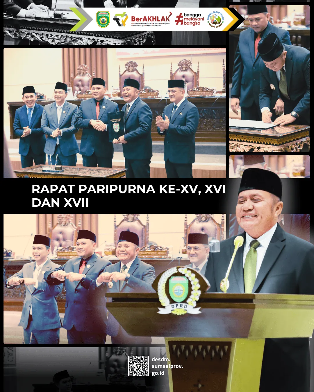 Pemprov Sumsel dan DPRD Gelar Tiga Rapat Paripurna Sekaligus, Sahkan Pertanggungjawaban APBD 2024 dan Sepakati Perubahan KUA-PPAS 2025