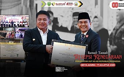 Malam Ramah Tamah dan Resepsi Kenegaraan HUT RI Ke-80