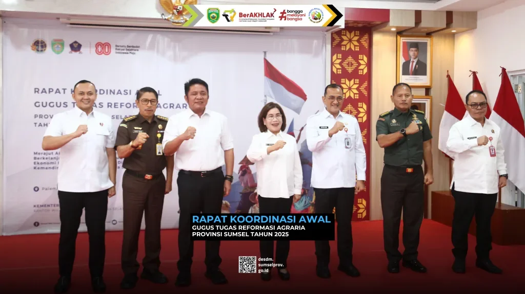 Gubernur Sumsel Dorong Percepatan Reformasi Agraria Melalui SDM Unggul dan Sinergi Daerah