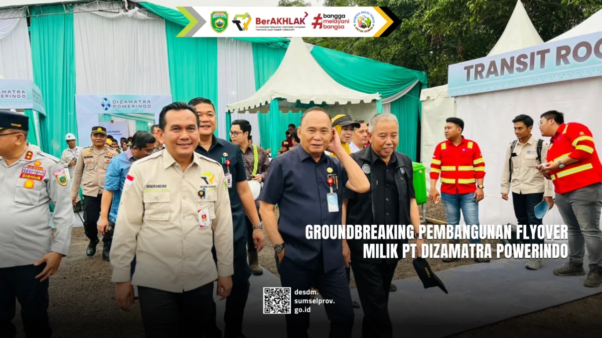 Groundbreaking Pembangunan Flyover  PT. Dizamatra Powerindo