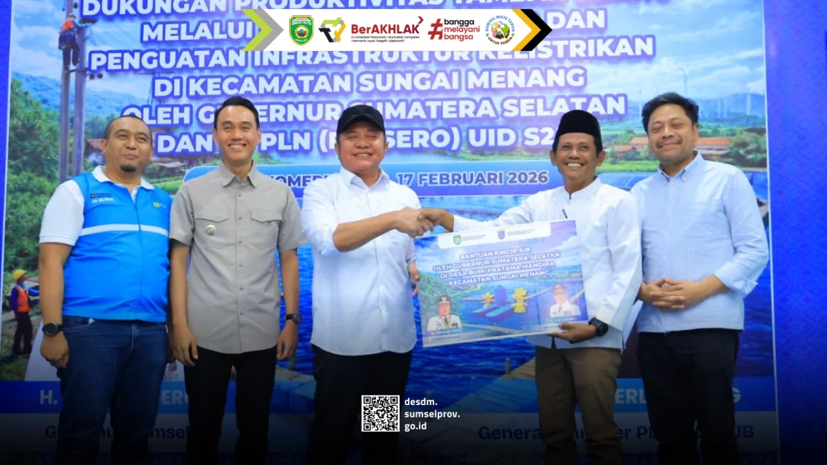 Pemprov Sumsel Perkuat Infrastruktur Energi untuk Dukung Produktivitas Tambak Udang di OKI